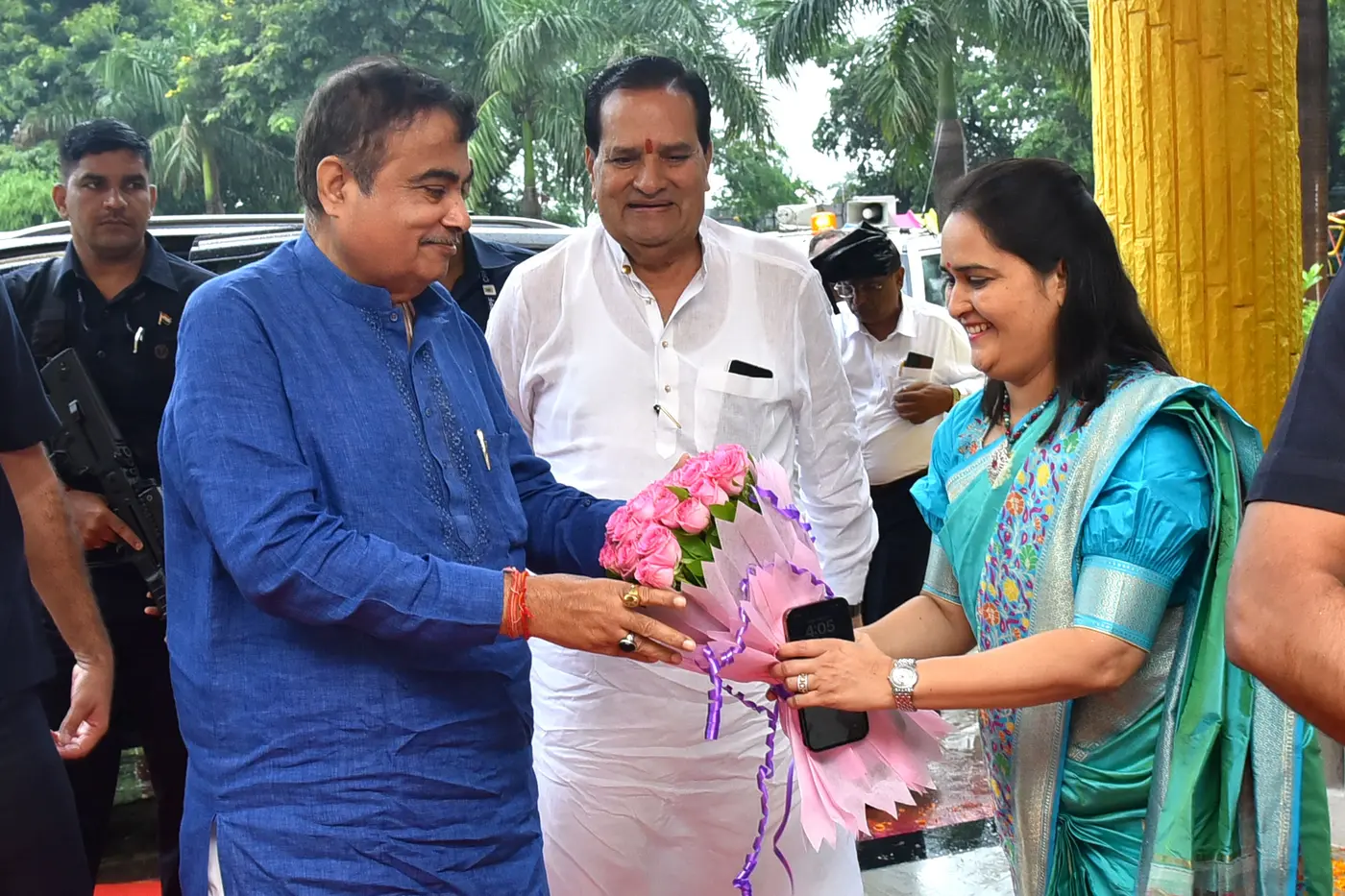 Sahakar Vidya Mandir - Minister Nitinji Gadkari