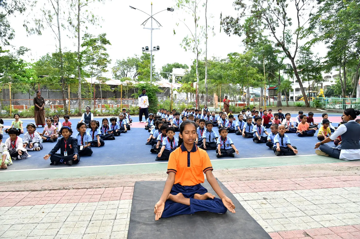 Sahakar Vidya Mandir - Yoga Day
