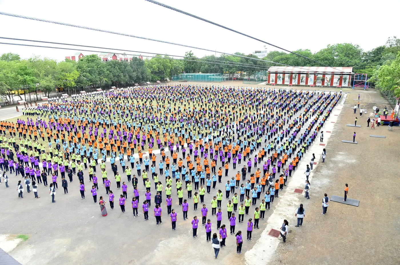 Sahakar Vidya Mandir - Yoga Day