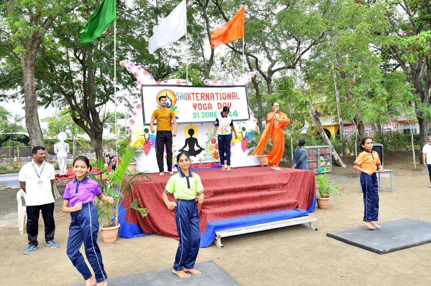 Sahakar Vidya Mandir - Yoga Day