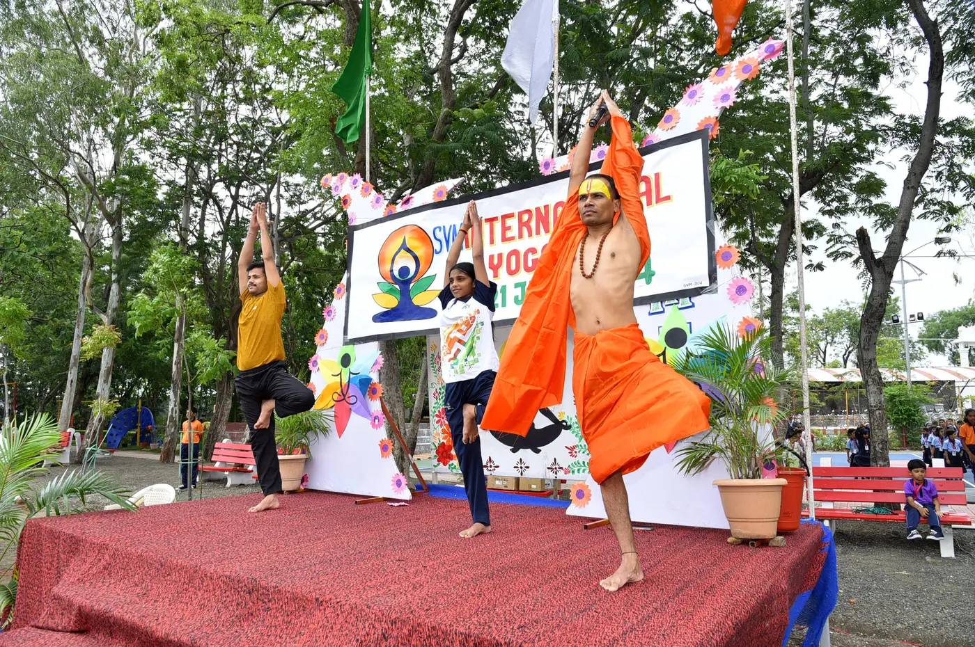 Sahakar Vidya Mandir - Yoga Day
