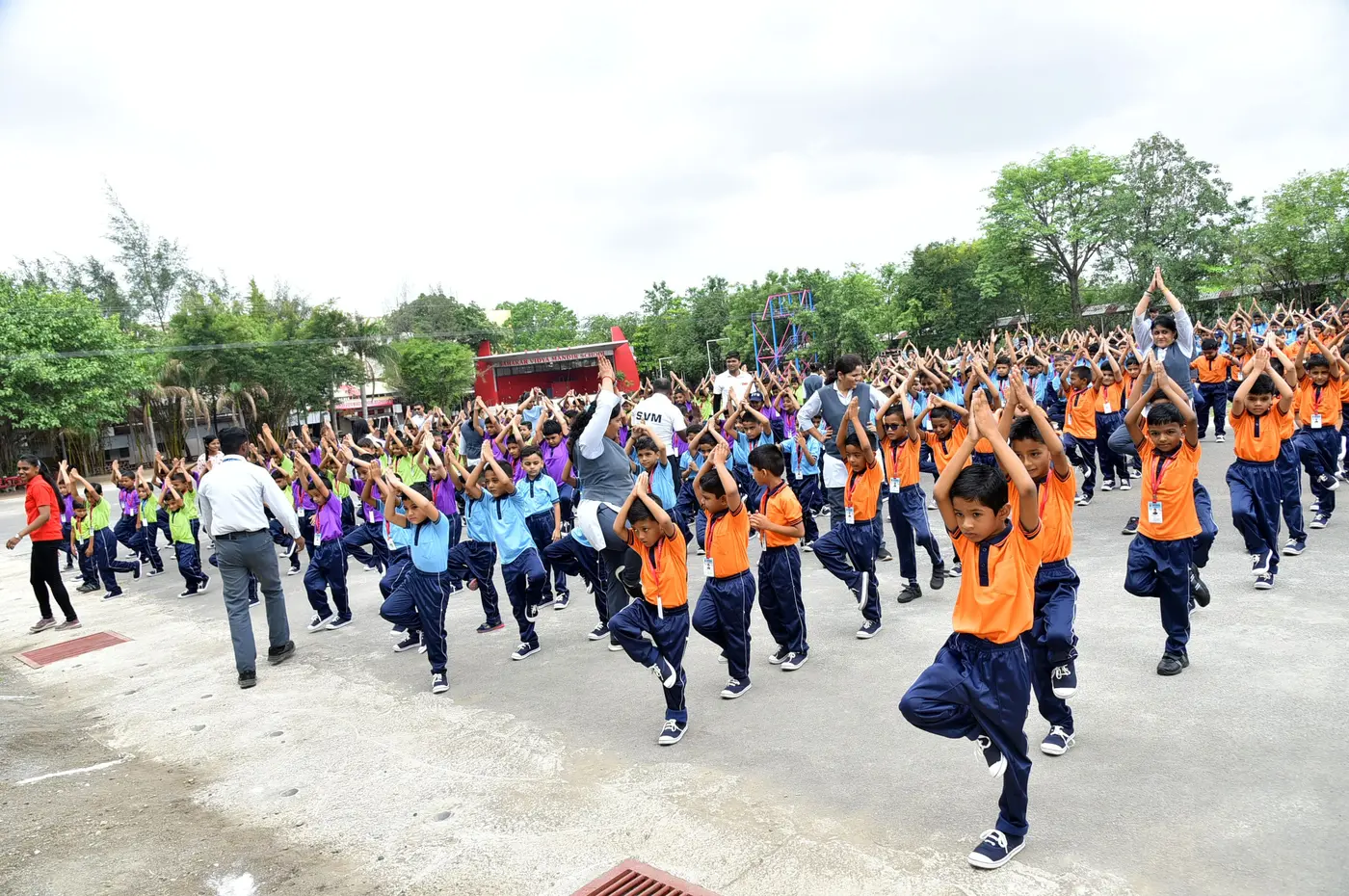 Sahakar Vidya Mandir - Yoga Day