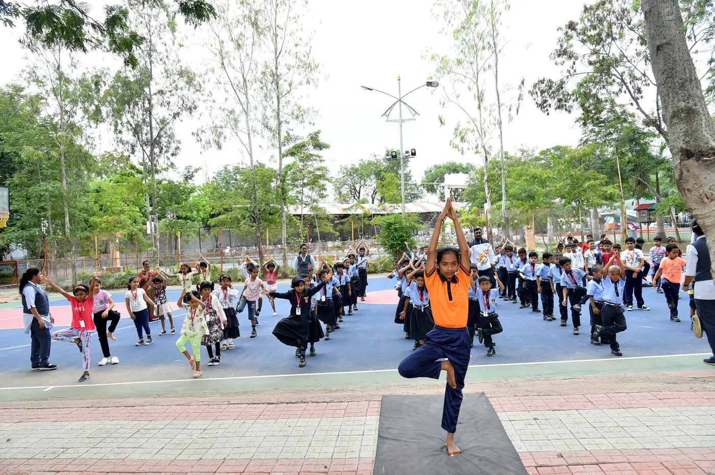 Sahakar Vidya Mandir - Yoga Day