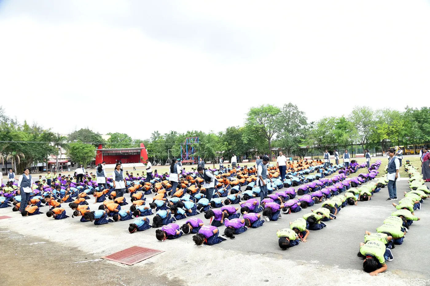 Sahakar Vidya Mandir - Yoga Day