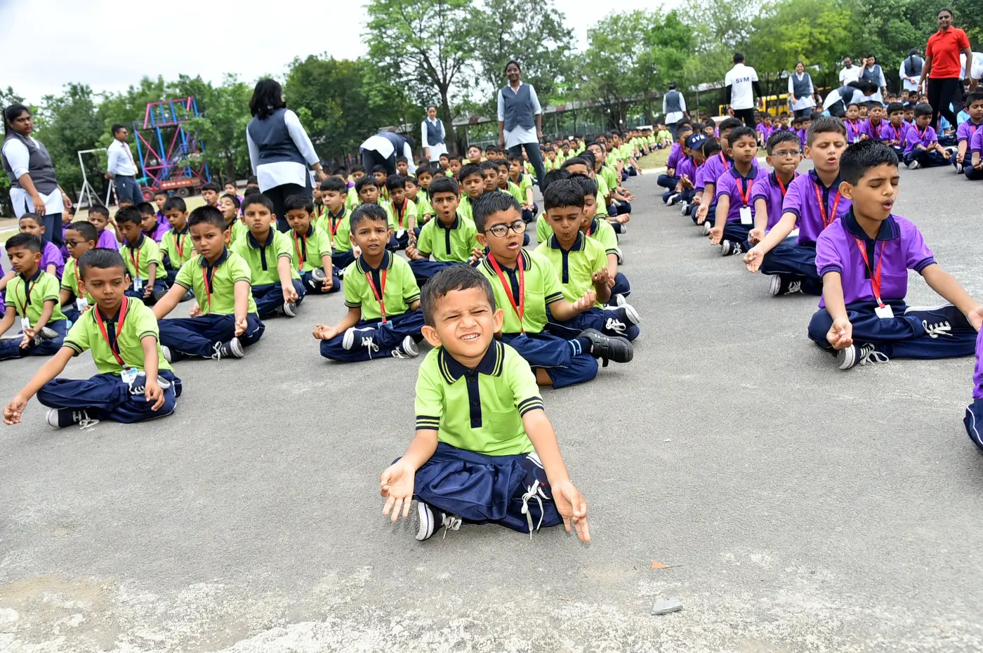 Sahakar Vidya Mandir - Yoga Day