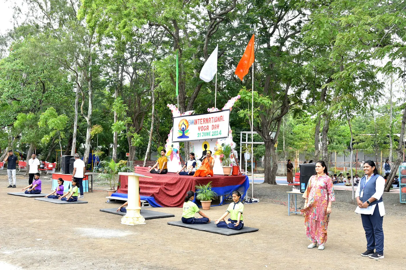 Sahakar Vidya Mandir - Yoga Day