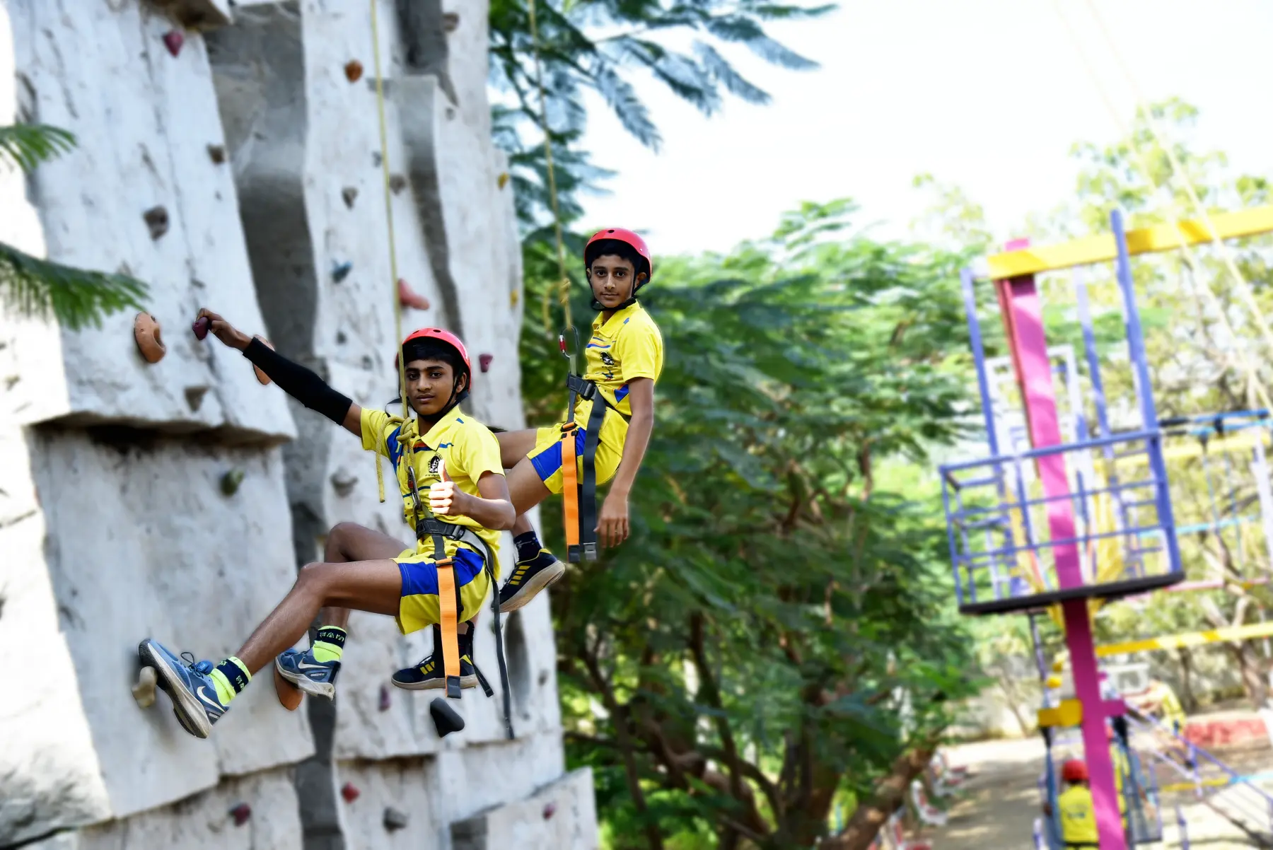 Sahakar Vidya Mandir - Wall Climbing