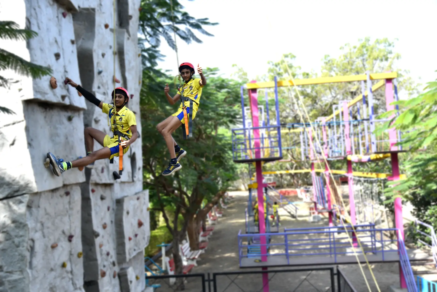 Sahakar Vidya Mandir - Wall Climbing